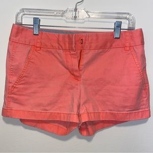 Pink J. Crew shorts